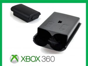 Tapa Pilas Mando Original Xbox 360