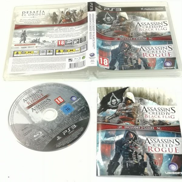 Assassins Creed Black Flag Rogue PS3
