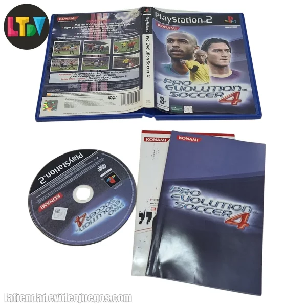 Pro Evolution Soccer 4 PS2