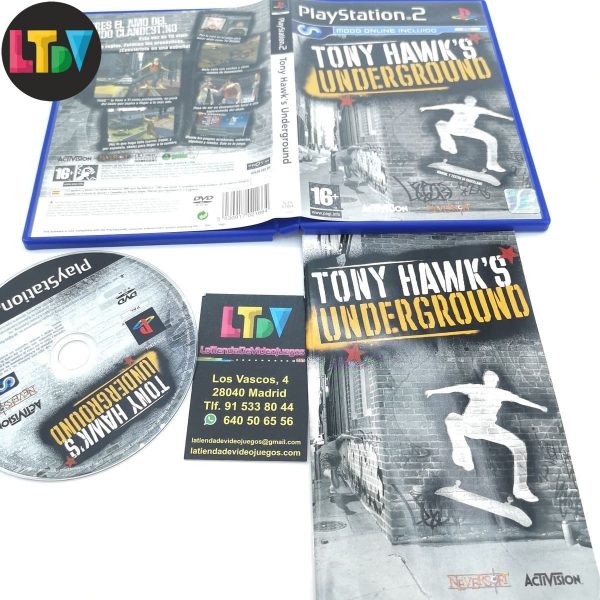 Tony Hawks Underground PS2