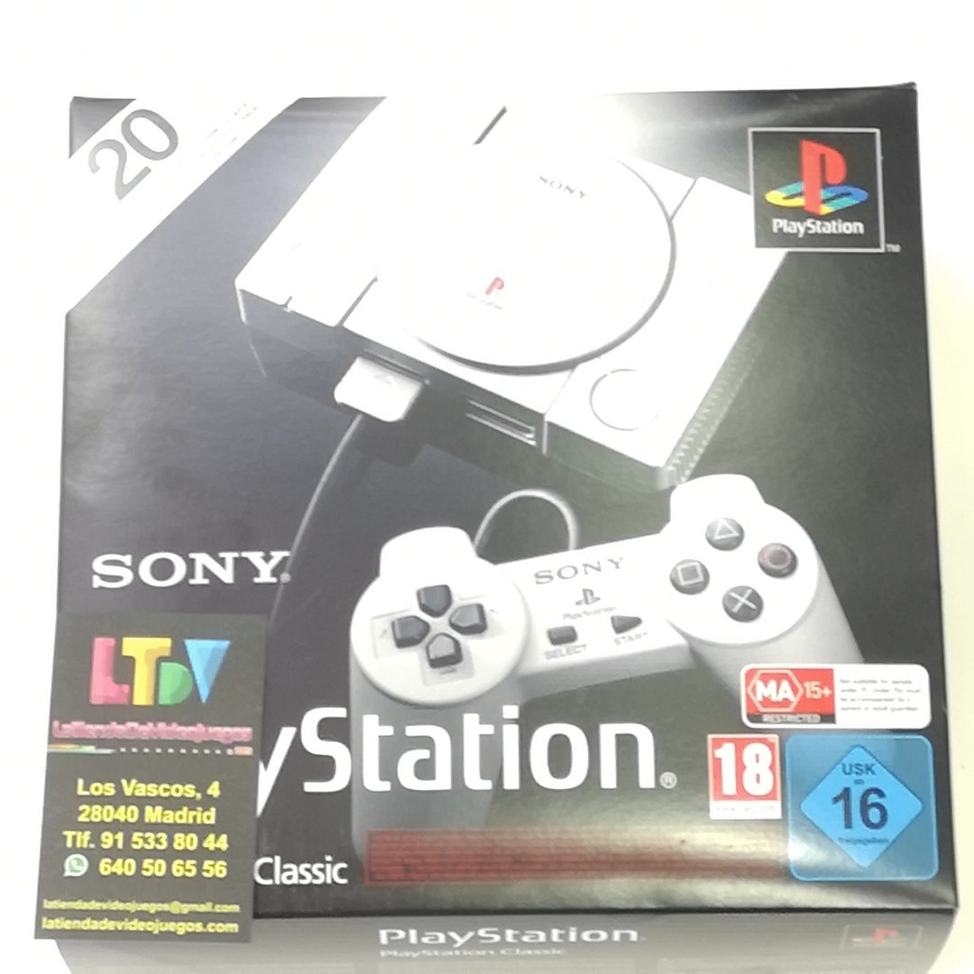 ▷ Comprar Consola PS1 Playstation classic mini Videojuegos 👾
