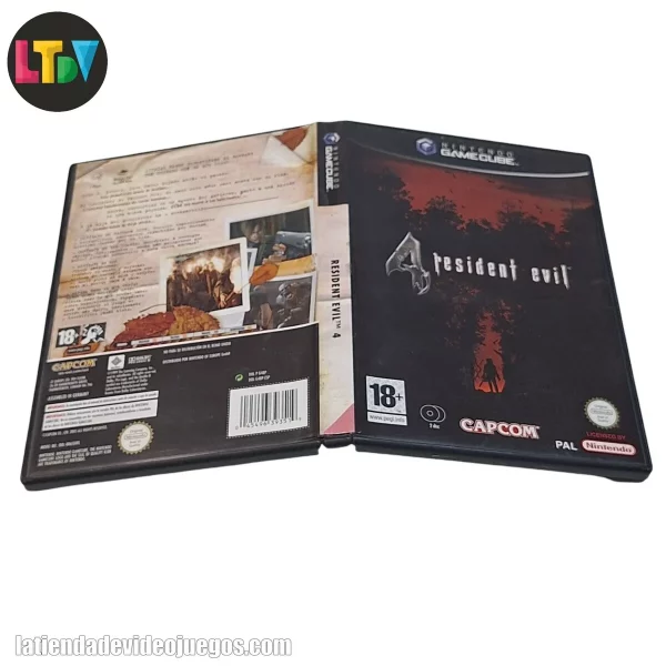 Caja Resident Evil 4 GameCube