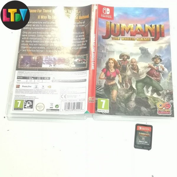 Jumanji The Video Game Switch