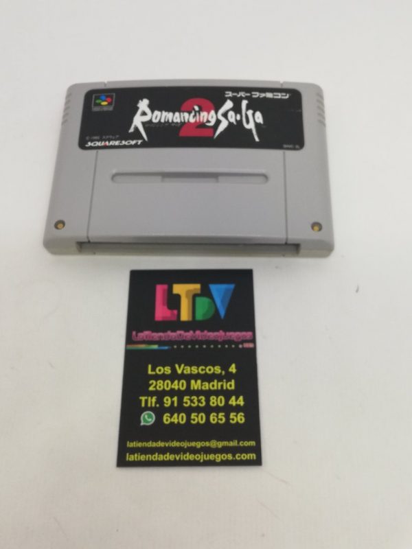 Romancing Saga 2 Super Famicom SHVC-SL