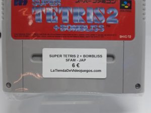 Super Tetris 2 Bombliss Super Famicom SHVC-T2