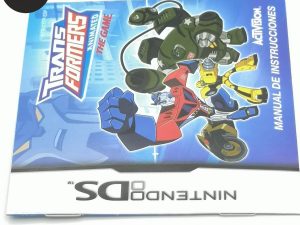 Manual Transformers Animated DS