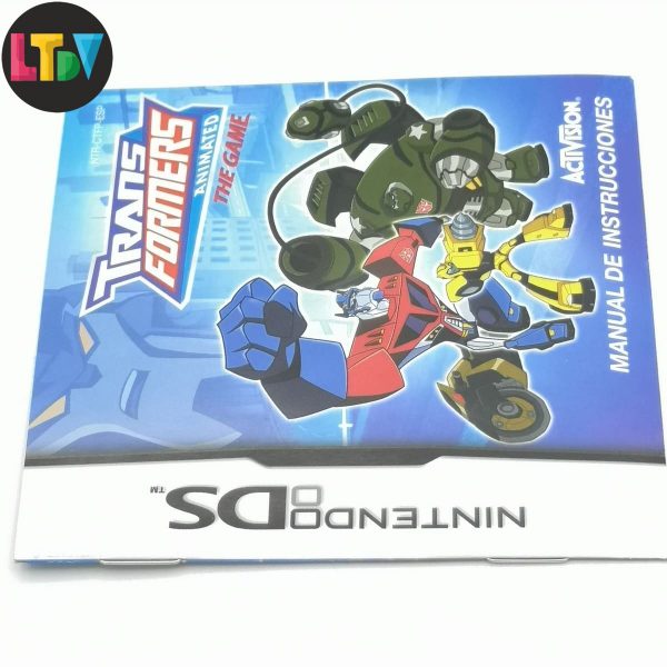 Manual Transformers Animated DS