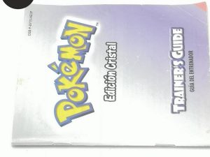 Manual Pokemon cristal GBC