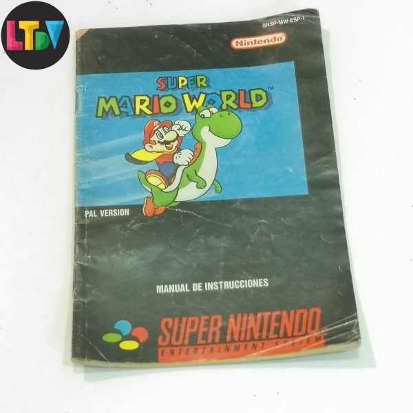 Manual Super Mario World SNES