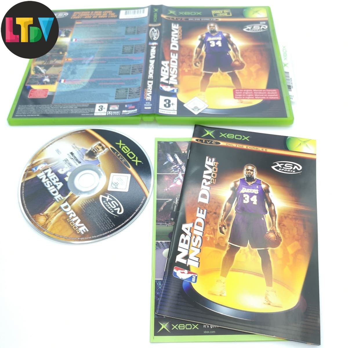 NBA Inside Drive 2004 Xbox Game For Sale