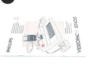 Manual Videopac + G7400