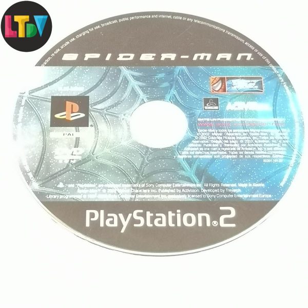 CD Spiderman PS2
