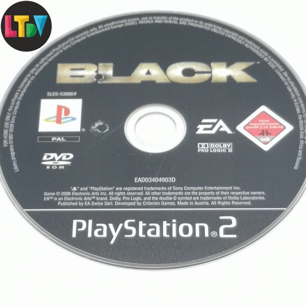 CD Black PS2
