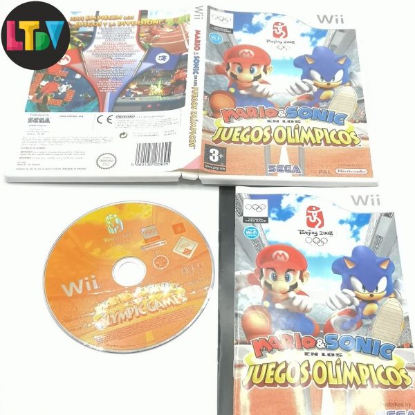 Mario Sonic Juegos Olimpicos Wii