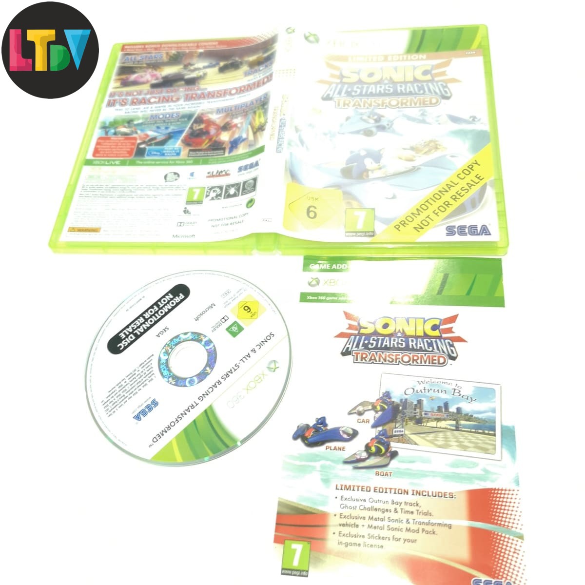 malo demandante Premonición ▷ Comprar Sonic All Stars Racing Xbox 360 ✓ La Tienda De Videojuegos 👾