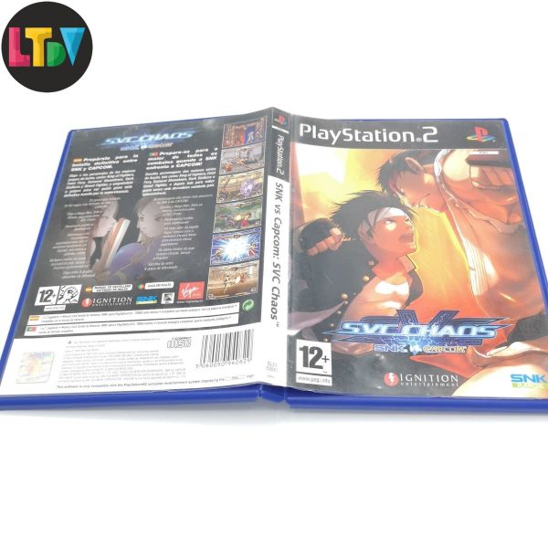 Caja Snk Vs Capcom Svc Chaos PS2