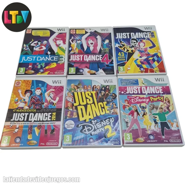 Pack Just Dance Wii