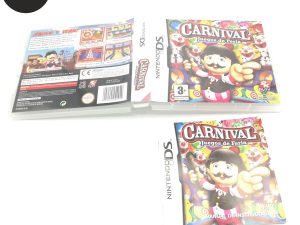Caja manual Carnival Juegos de feria DS