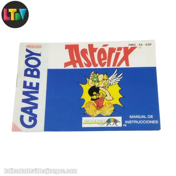 Manual Astérix Game Boy
