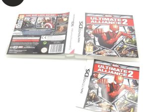Caja manual Ultimate Alliance 2 DS