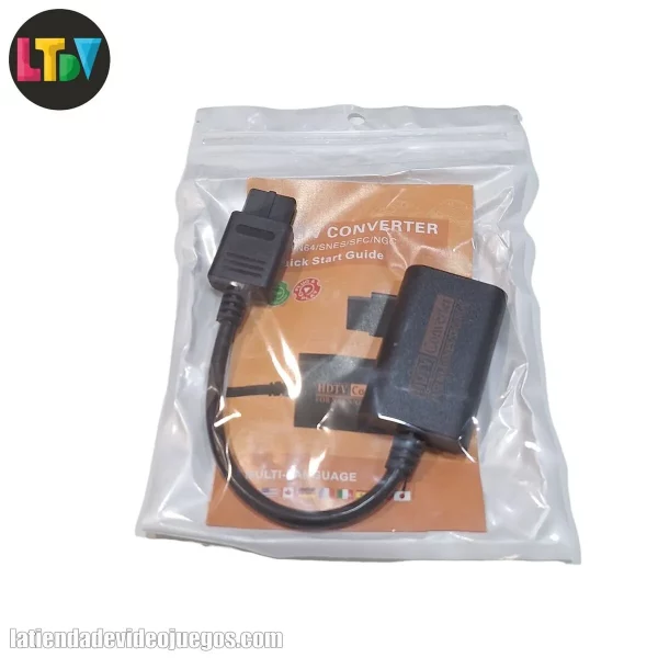 Adaptador HDMI Nintendo SNES GC N64