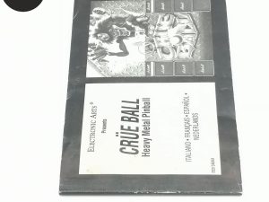 Manual Crüe Ball Mega Drive