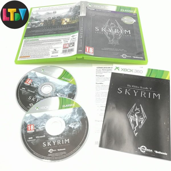 The Elder Scrolls V Skyrim XBOX 360
