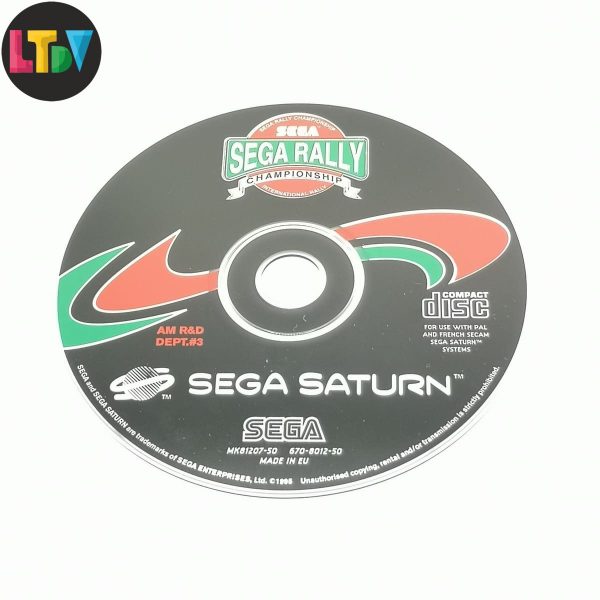 CD Sega Rally Championship Saturn