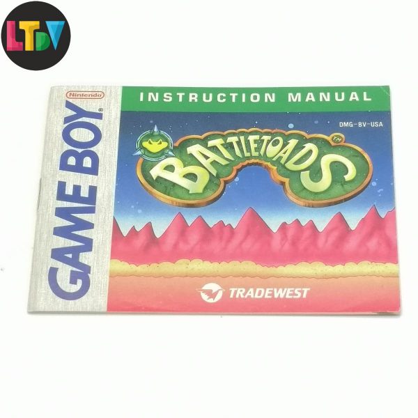 Manual Battletoads Game Boy