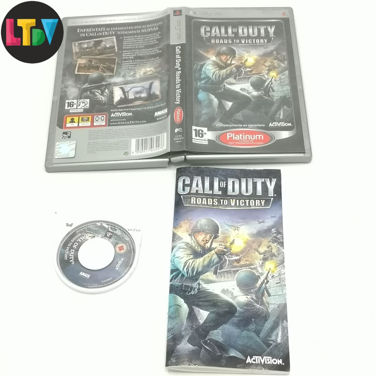Juntar Espolvorear libro de texto ▷ Comprar Call of Duty Roads to Victory PSP ✓ La Tienda De Videojuegos 👾