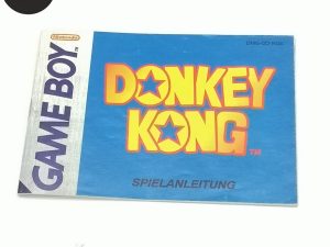 Manual Donkey Kong Game Boy