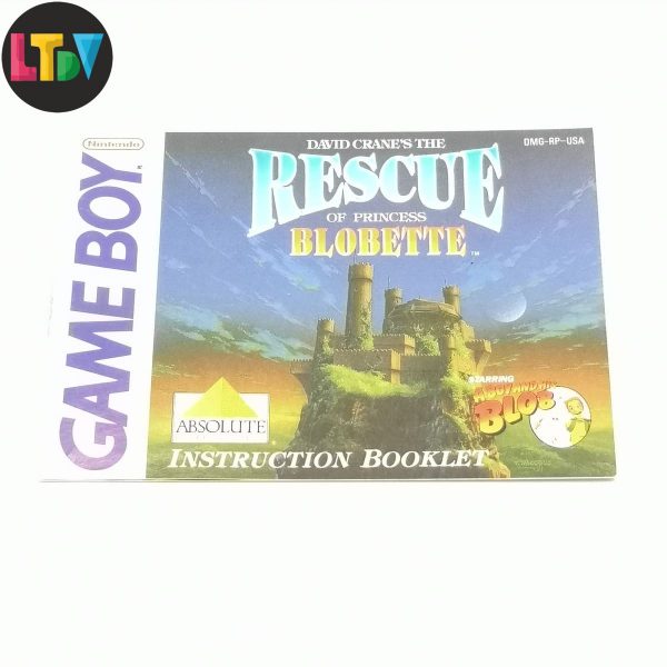 Manual Rescue Game Boy