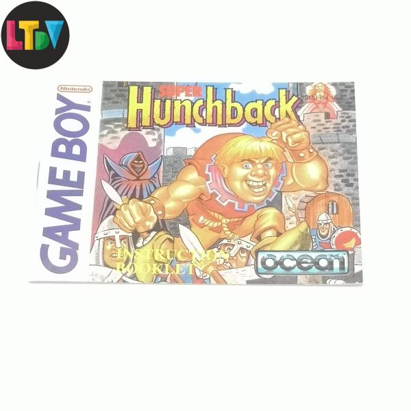 Manual Super Hunchback Game Boy