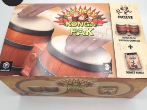 Donkey Konga Pak Bongos Game Cube
