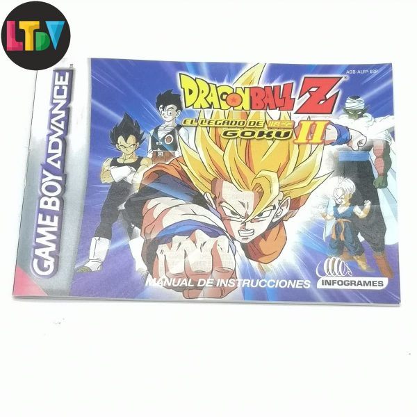 Manual Dragon Ball Z Goku II GBA