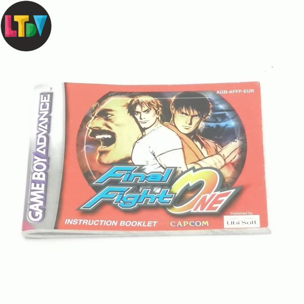 Manual Final Fight ONE Game Boy Advance