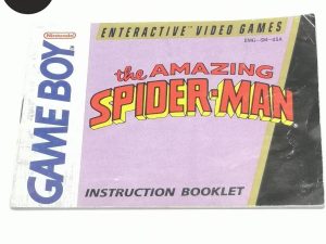 manual spider man game boy