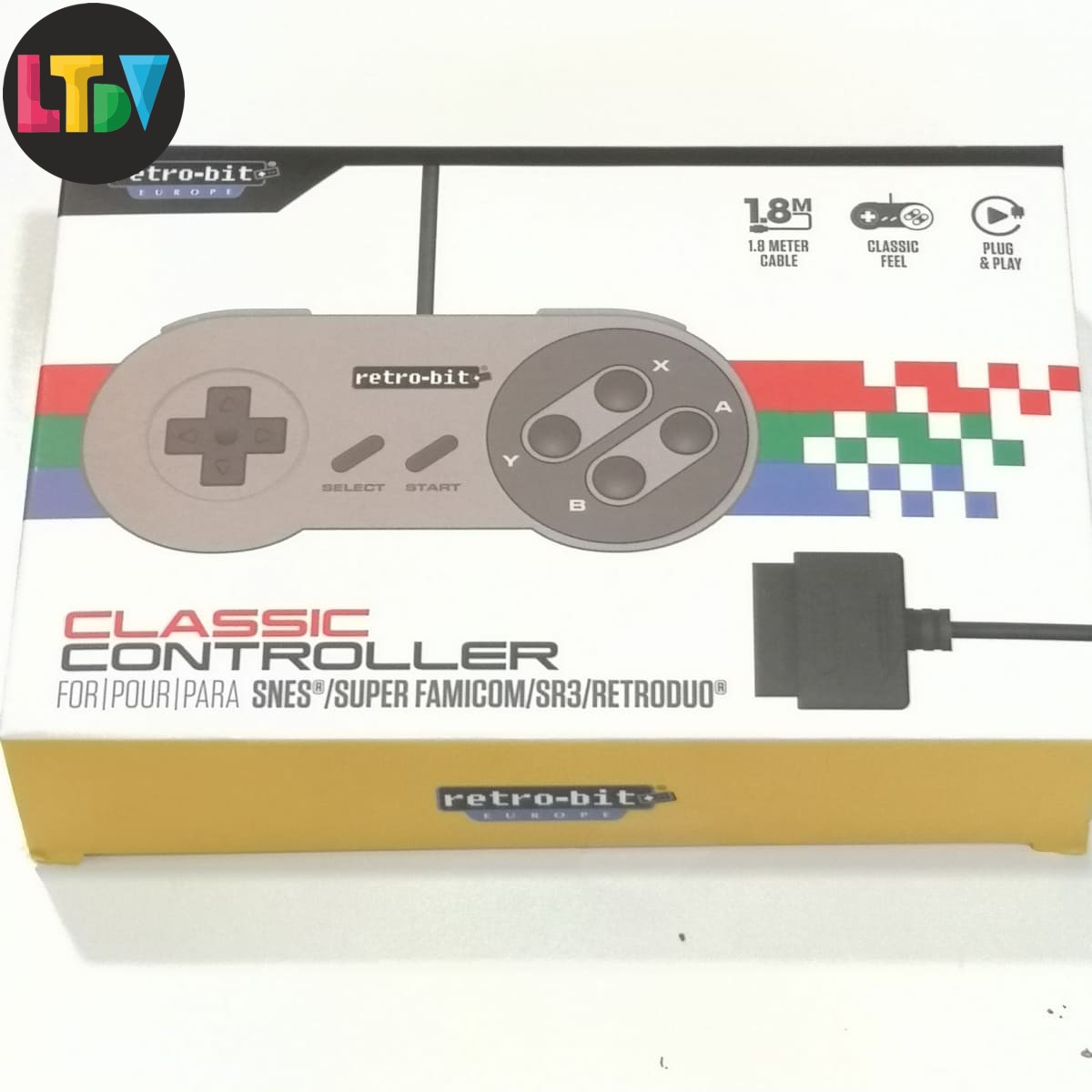 ▷ Comprar Mando SNES Retro-Bit Classic ✓ La Tienda De Videojuegos 👾