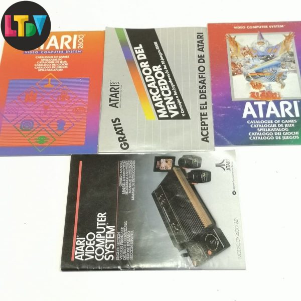 Manuales Atari CX2600