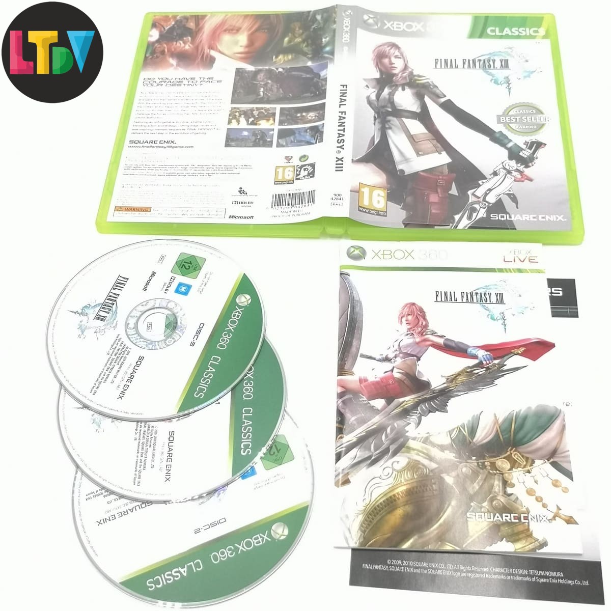 Equipar Petición Rosa ▷ Comprar Final Fantasy XIII Xbox 360 ✓ La Tienda De Videojuegos 👾