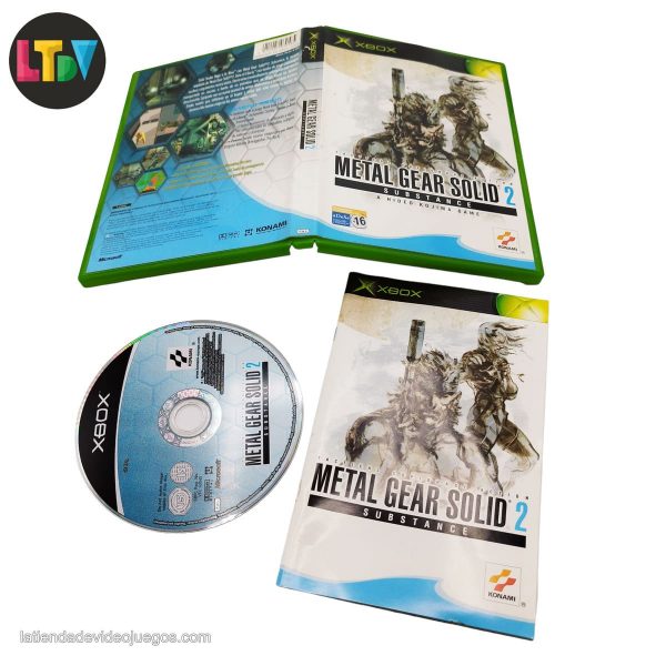 Metal Gear Solid 2 Xbox