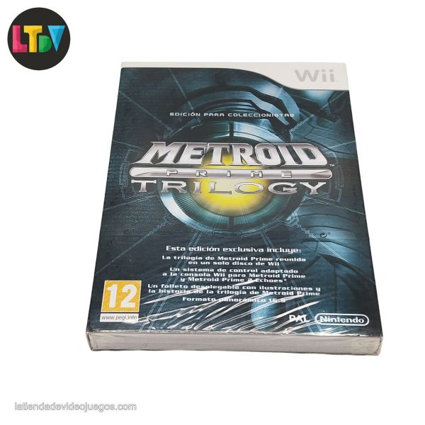 Metroid Prime Trilogy Coleccionista Wii
