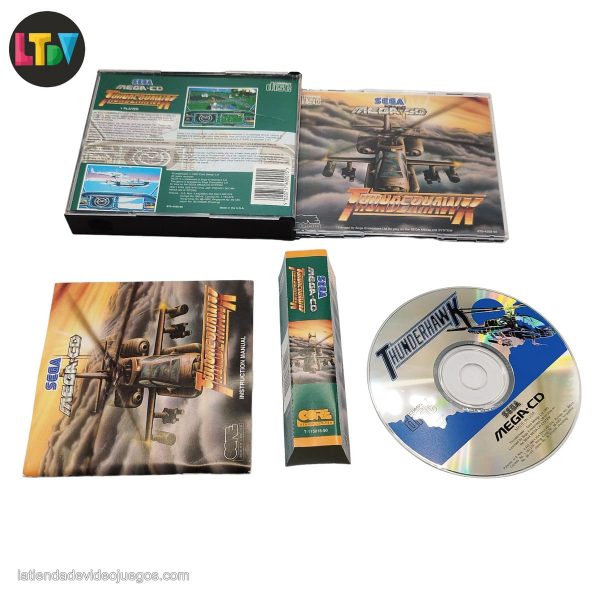 Thunderhawk Mega CD SpineCard