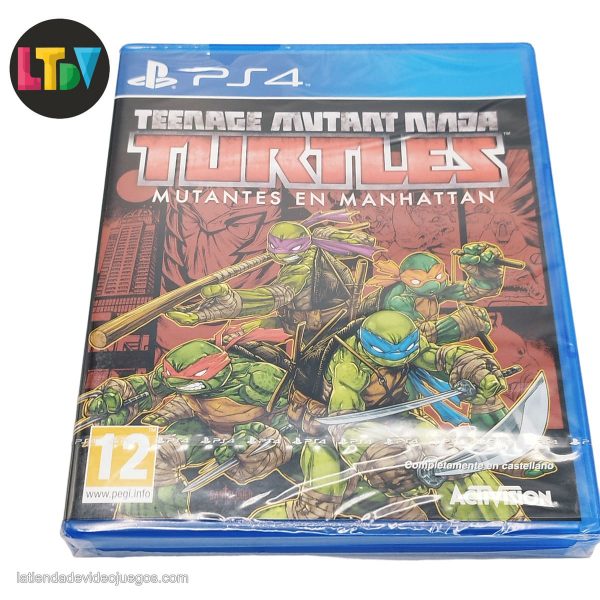 Tortugas Ninja Manhattan PS4