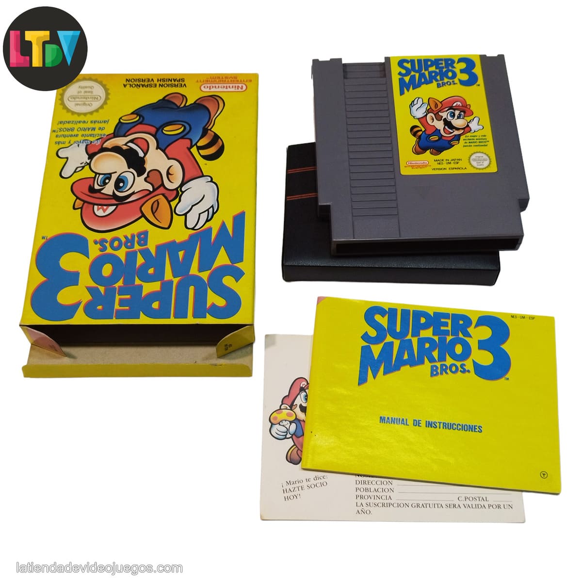 Dictar mendigo Estallar ▷ Comprar Super Mario Bros 3 NES ✓ La Tienda De Videojuegos 👾