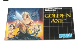 Manual Golden Axe Mega Drive