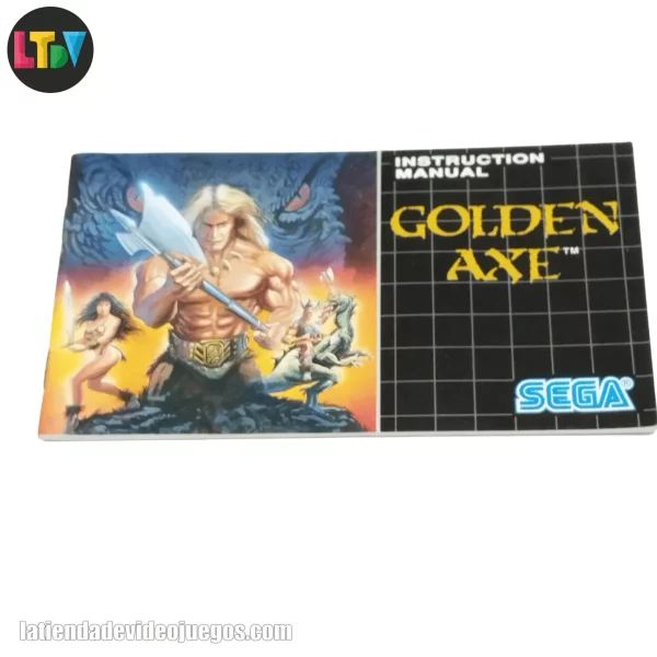 Manual Golden Axe Mega Drive