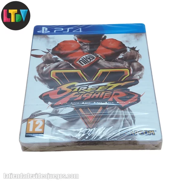 Street Fighter V Steelbook PS4