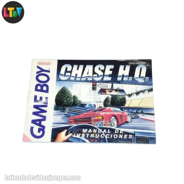 Manual Chase H.Q. Game Boy