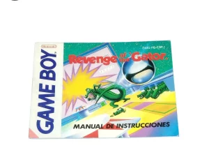 Manual Revenge of the Gator Game Boy